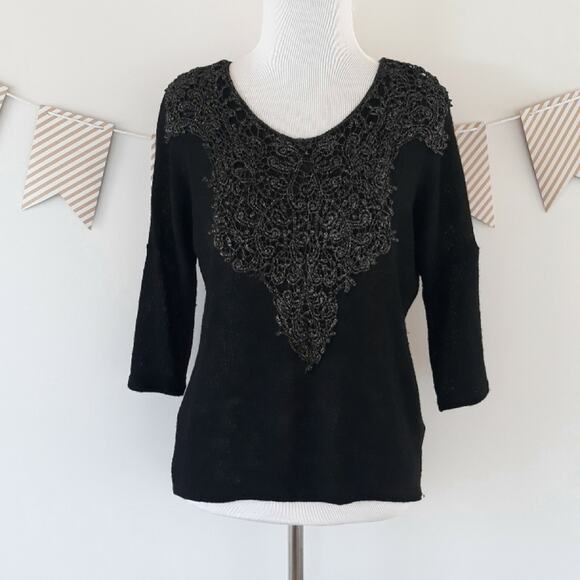 Maurices 3/4 Sleeve Tie Back Shirt - Picture 7 of 11